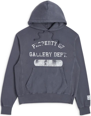 Gallery Dept Logo Printed Hoodie Unisex Casual Long Sleeve Pullover Sweatshirt PO-2010-VNVY-M Buy Gallery Dept Logo Printed Hoodie Unisex Casual Long Sleeve Pullover Sweatshirt PO-2010-VNVY-M