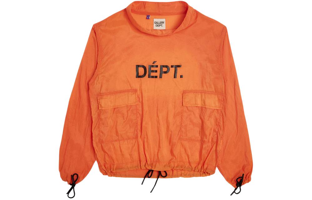Gallery Dept Orange Unisex Drawstring Pullover Jacket SBP-60001-ORAN-M
