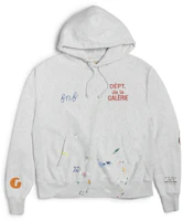 Gallery Dept Pullover Hoodie Unisex Gray GD-SS21-025 Gallery Dept Pullover Hoodie Unisex Gray GD-SS21-025
