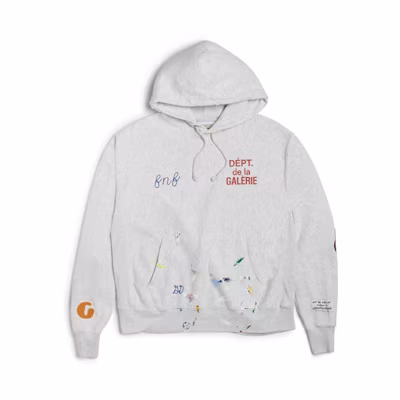 Gallery Dept Pullover Hoodie Unisex Gray GD-SS21-025