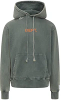 Gallery Dept SS22 Logo Hoodie Unisex Green GD-SS22-067 Gallery Dept SS22 Logo Hoodie Unisex Green GD-SS22-067