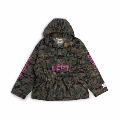 Gallery Dept SS23 Logo Print Hoodie Camo Casual Wear DCA-6070-CAMO