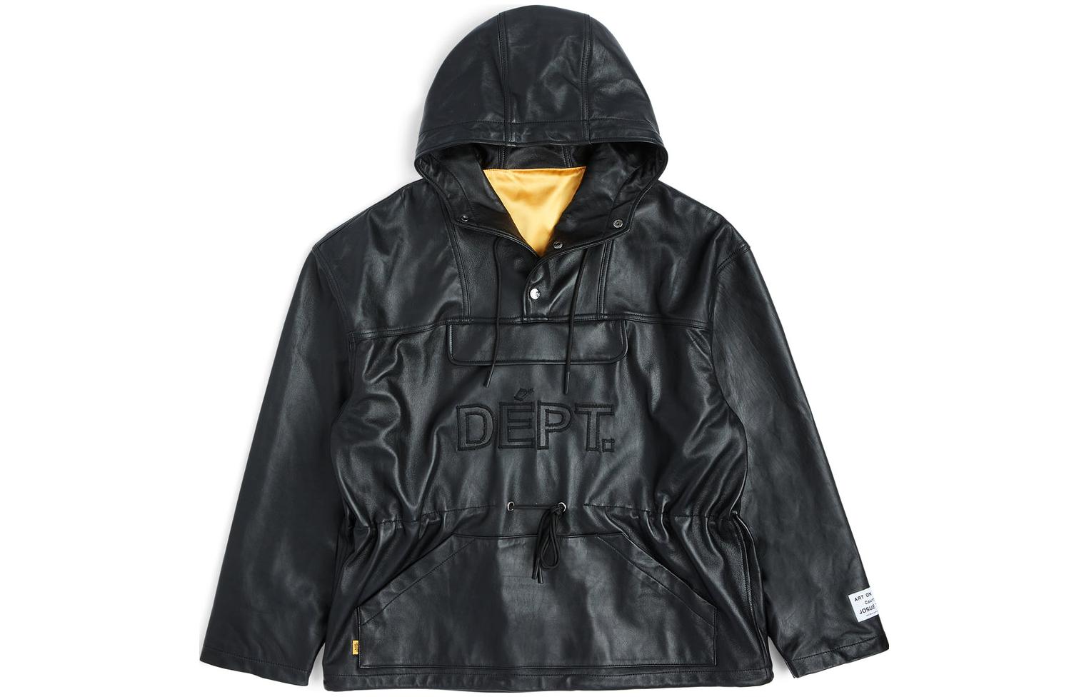 Gallery Dept SS23 Solid Pullover Hoodie Jacket Black RLA-6000-BLCK