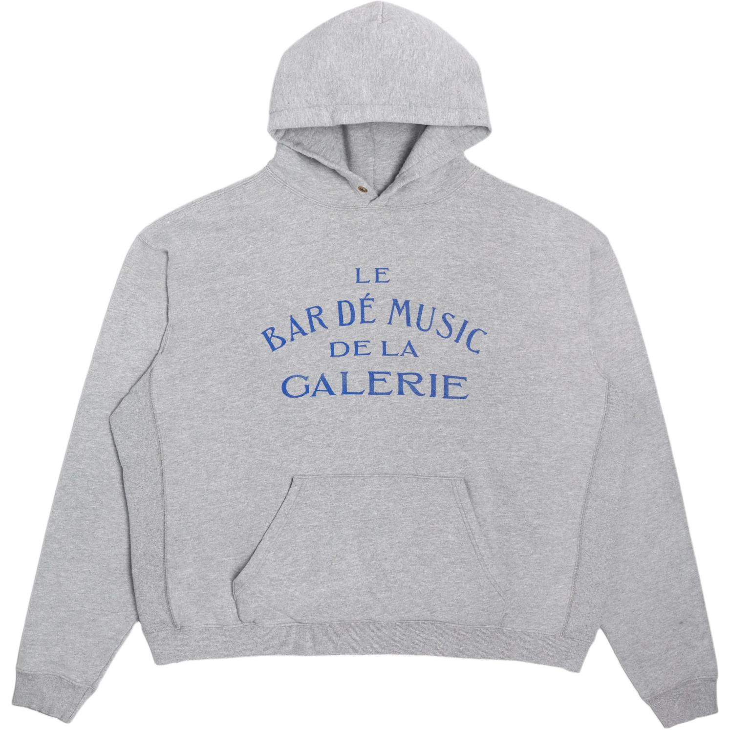 Gallery Dept SS24 Hoodie Pullover Stone Grey Long Sleeve Sweatshirt LBH-50020-HGRY