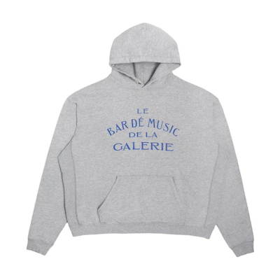 Gallery Dept SS24 Hoodie Pullover Stone Grey Long Sleeve Sweatshirt LBH-50020-HGRY
