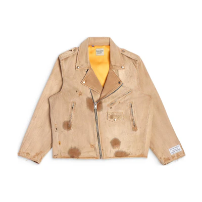 Gallery Dept Vintage Brown Casual Zip Jacket RRJ-6040-VBRW