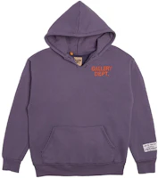Gallery Dept Vintage GD Pullover Hoodie Purple - Unisex Letter Design GD-SS21-058 Gallery Dept Vintage GD Pullover Hoodie Purple - Unisex Letter Design GD-SS21-058