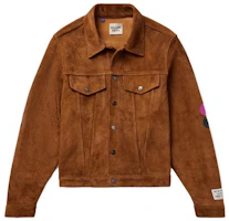 Gallery Dept x Mr Porter FW23 Unisex Leather Patch Suede Jacket Brown 1647597324163551 Gallery Dept x Mr Porter FW23 Unisex Leather Patch Suede Jacket Brown 1647597324163551