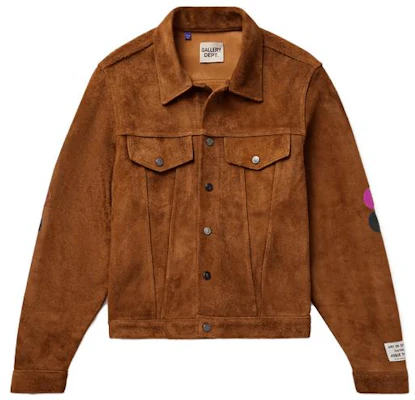 Gallery Dept x Mr Porter FW23 男女同款皮革貼花麂皮外套 棕色 1647597324163551 Buy Gallery Dept x Mr Porter FW23 男女同款皮革貼花麂皮外套 棕色 1647597324163551