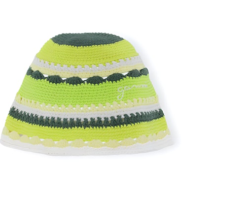 가니 스트라이프 코튼 버킷햇 유니섹스 커플 스타일 그린 A5087747 Buy 가니 스트라이프 코튼 버킷햇 유니섹스 커플 스타일 그린 A5087747