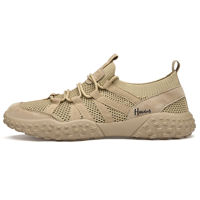 Gant Haoxing Brown Low-Top Breathable Casual Outdoor Fashion Sneakers XD1211 Brown