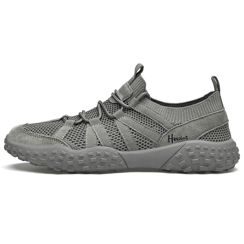 Gant Haoxing Gray Low-Top Casual Shoes - Breathable, Durable, Outdoor Style XD1211