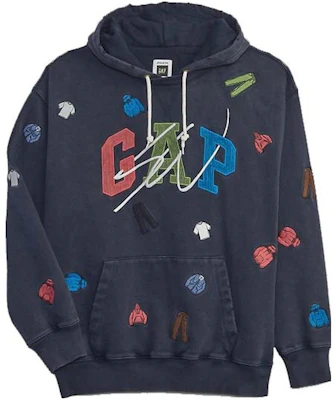 GAP Hoodie Logo Biru Berlapis Fleece 837645 Buy GAP Hoodie Logo Biru Berlapis Fleece 837645