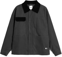 GAP Colorblock Loose Fit Long Sleeve Workwear Jacket 769905 GAP Colorblock Loose Fit Long Sleeve Workwear Jacket 769905