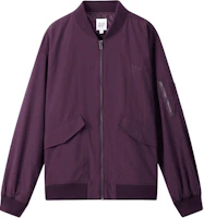 GAP Embroidered Design Solid Color Zip-Up Bomber Jacket - Unisex 636691 GAP Embroidered Design Solid Color Zip-Up Bomber Jacket - Unisex 636691