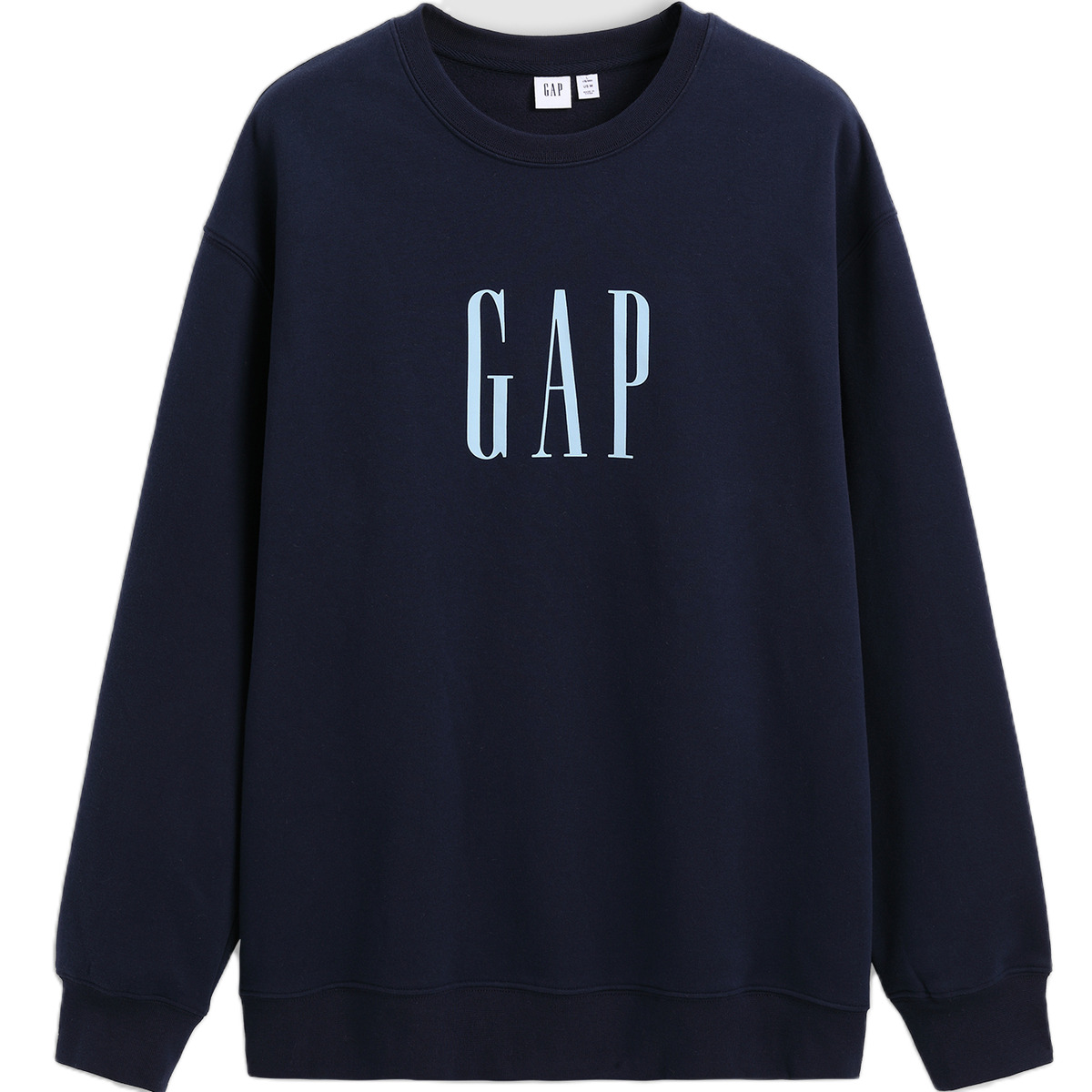 GAP Fall Fleece Logo Crewneck Sweatshirt Unisex Casual Wear. 660048