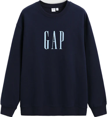 GAP Fall Fleece Logo Crewneck Sweatshirt Unisex Pakaian Santai. 660048 Buy GAP Fall Fleece Logo Crewneck Sweatshirt Unisex Pakaian Santai. 660048
