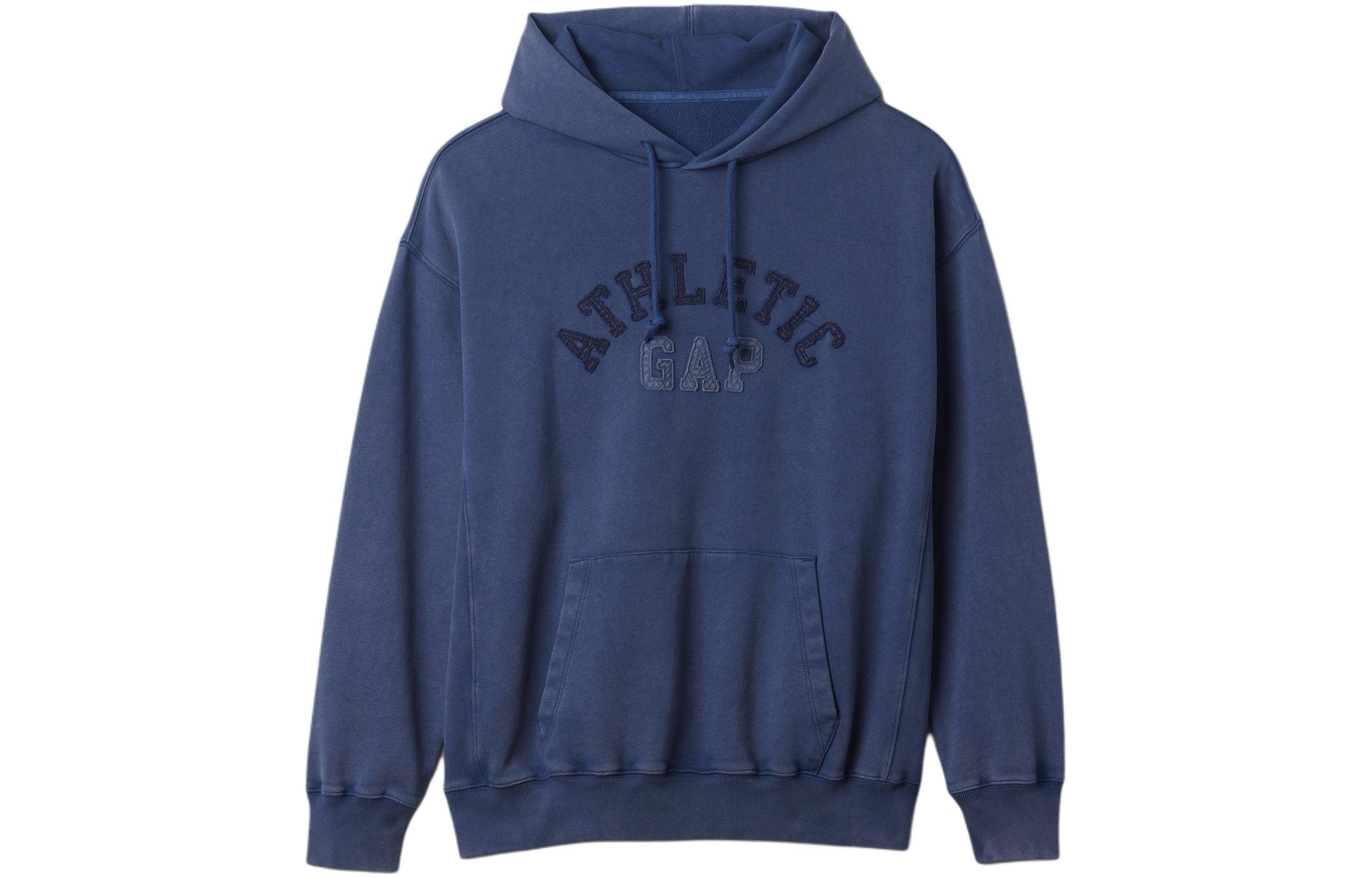 GAP Fleece-Lined Logo Hoodie - Night Sky 476506