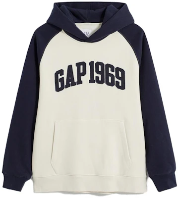 GAP FW23 Hoodie Unisex Warna Blok Lengan Panjang Pullover 892216 Buy GAP FW23 Hoodie Unisex Warna Blok Lengan Panjang Pullover 892216