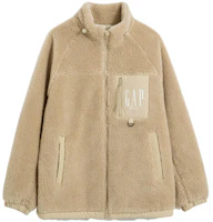 GAP FW23 Logo Print Zip-Up High Collar Jacket 891978 GAP FW23 Logo Print Zip-Up High Collar Jacket 891978