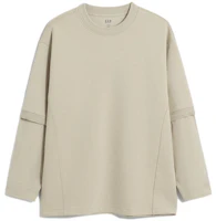 GAP FW23 Solid Color Crewneck Oversized Pullover Sweatshirt Men 841303 GAP FW23 Solid Color Crewneck Oversized Pullover Sweatshirt Men 841303