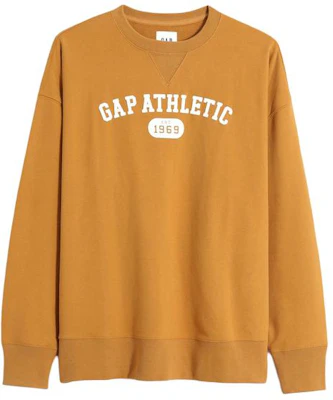 GAP Sweater Longgar Gold Letter Print Crewneck Prancis 448325 Buy GAP Sweater Longgar Gold Letter Print Crewneck Prancis 448325