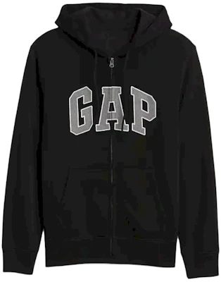 GAP 字母標誌拉鍊連帽長袖外套 JX1/218871 Buy GAP 字母標誌拉鍊連帽長袖外套 JX1/218871