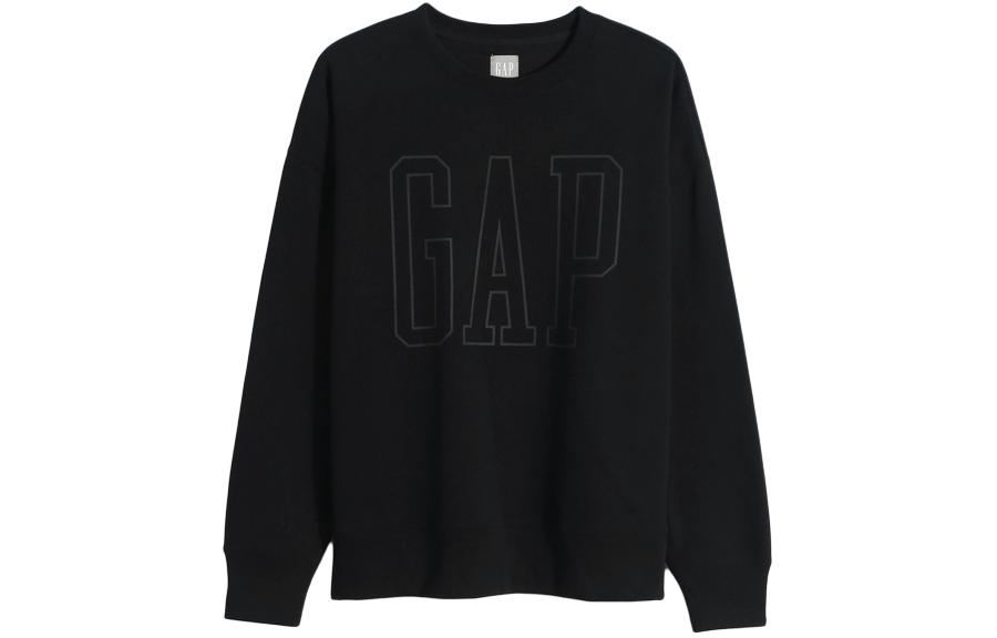 GAP Letter Print Crewneck Long-Sleeve Sweatshirt Unisex. 762837