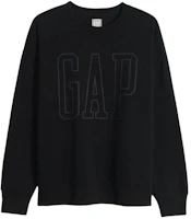 GAP Letter Print Crewneck Long-Sleeve Sweatshirt Unisex. 762837 GAP Letter Print Crewneck Long-Sleeve Sweatshirt Unisex. 762837