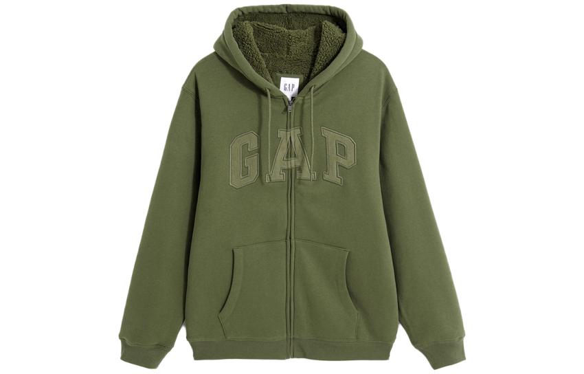 GAP Letter Print Hoodie Unisex Long Sleeve Sweatshirt. 762531