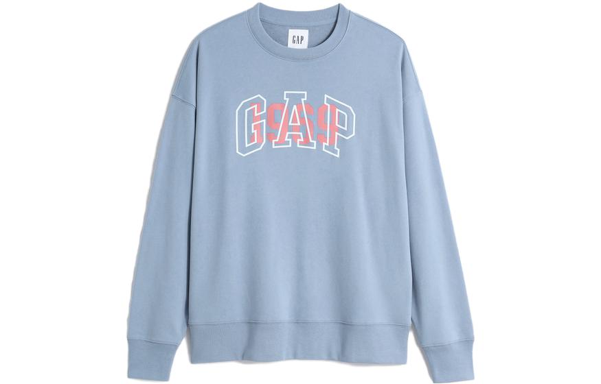 GAP Logo Crewneck Pullover Sweatshirt Blue - 602196001
