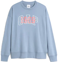 GAP Logo Crewneck Pullover Sweatshirt Blue - 602196001 GAP Logo Crewneck Pullover Sweatshirt Blue - 602196001
