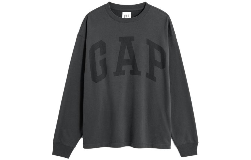 GAP Logo Crewneck Pullover Sweatshirt Long Sleeve 837400