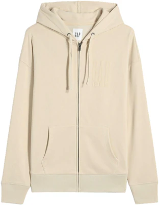 GAP logo數碼印花連帽衫 米色 男女通用款 888647 Buy GAP logo數碼印花連帽衫 米色 男女通用款 888647