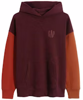 GAP Logo Embroidered Colorblock Fleece Hoodie Unisex 737174 GAP Logo Embroidered Colorblock Fleece Hoodie Unisex 737174