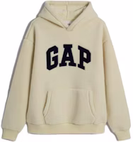 GAP Logo Faux Fleece Oversized Hoodie Unisex Casual Warm Pullover Sweatshirt. 807084 GAP Logo Faux Fleece Oversized Hoodie Unisex Casual Warm Pullover Sweatshirt. 807084