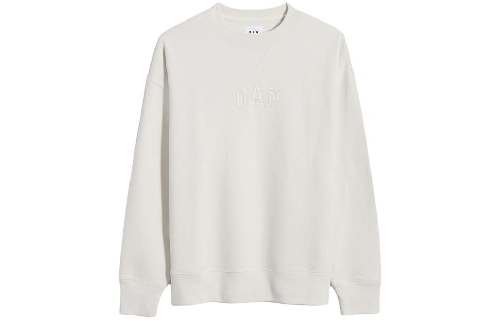 GAP Logo Fleece Pullover Sweatshirt Unisex Long Sleeve 735867