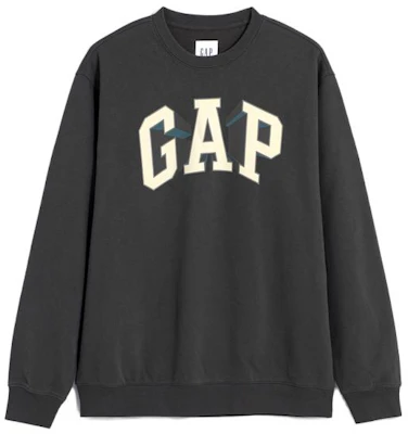 GAP Logo Graphic Crewneck Sweatshirt Unisex Loose Fit 841334 Buy GAP Logo Graphic Crewneck Sweatshirt Unisex Loose Fit 841334