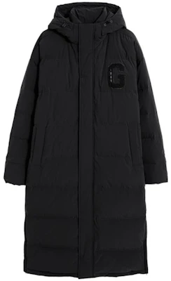 GAP Logo Long Windproof Hooded Puffer Jacket with Zipper 725010 Buy GAP Logo Long Windproof Hooded Puffer Jacket with Zipper 725010