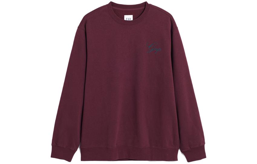 GAP Logo Print Crewneck Fleece Pullover Sweatshirt Unisex. 841408