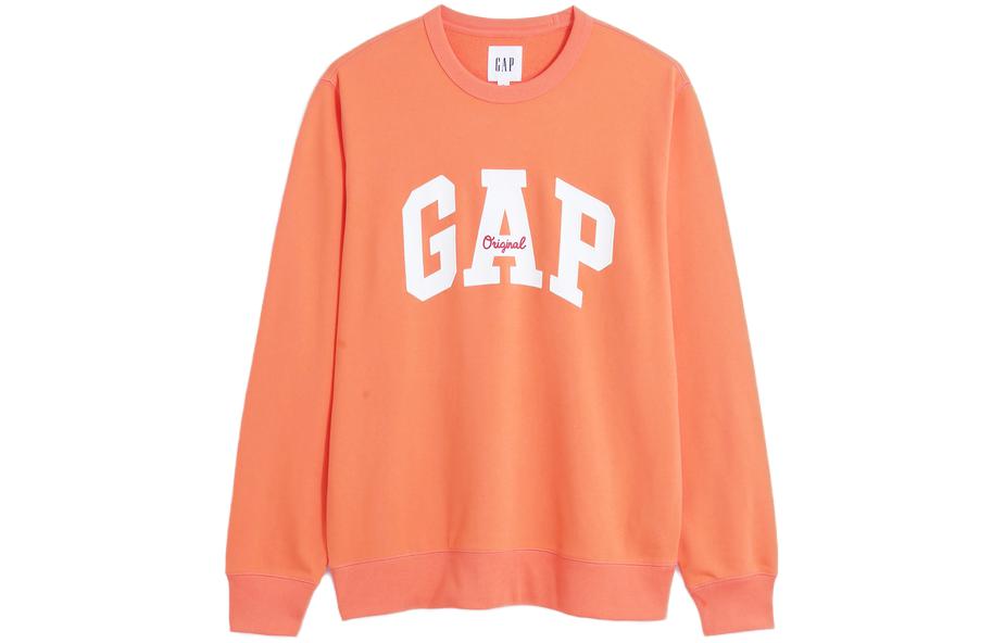 GAP Logo Print Crewneck Pullover Sweatshirt Unisex 877448007