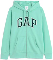 GAP Logo Print Fleece Hoodie Unisex Light Blue 853131-2 GAP Logo Print Fleece Hoodie Unisex Light Blue 853131-2