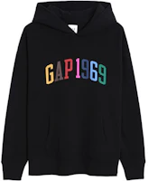 GAP Logo Print Fleece Pullover Hoodie Unisex 537541 GAP Logo Print Fleece Pullover Hoodie Unisex 537541