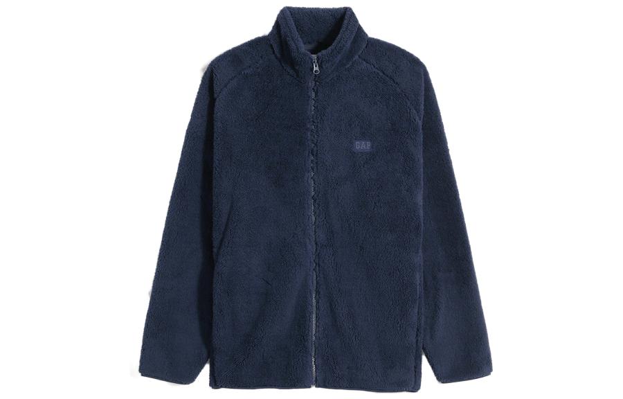 GAP Logo Print High Neck Sweatshirt Unisex Style 474429