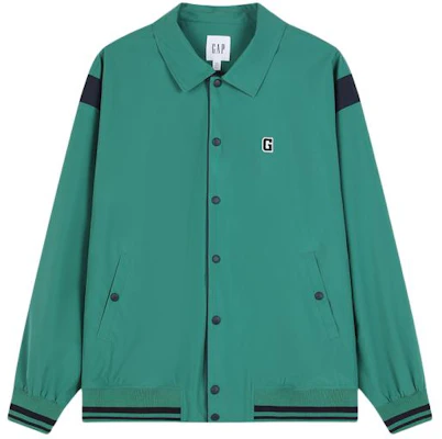 GAP Logo Jaket Berjalur Retro Longgar Berkolar Unisex 877507 Buy GAP Logo Jaket Berjalur Retro Longgar Berkolar Unisex 877507