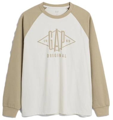 GAP宽松版圆领长袖套头衫卫衣 米白色 841247-C4P Buy GAP宽松版圆领长袖套头衫卫衣 米白色 841247-C4P