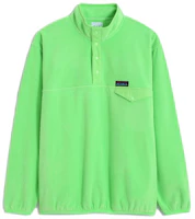 GAP Pullover Fleece Sweatshirt Unisex Relaxed Fit in Lime Green 505474-11 GAP Pullover Fleece Sweatshirt Unisex Relaxed Fit in Lime Green 505474-11
