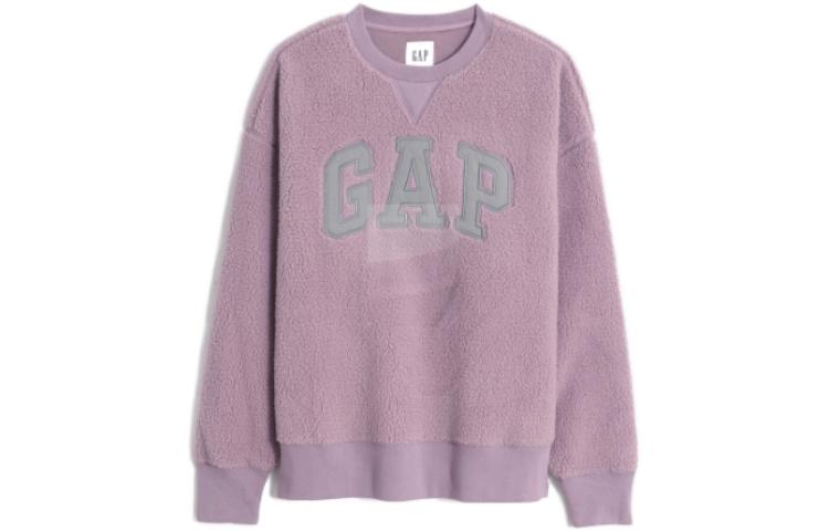GAP Purple Sherpa Fleece Pullover Sweatshirt Unisex. 737285