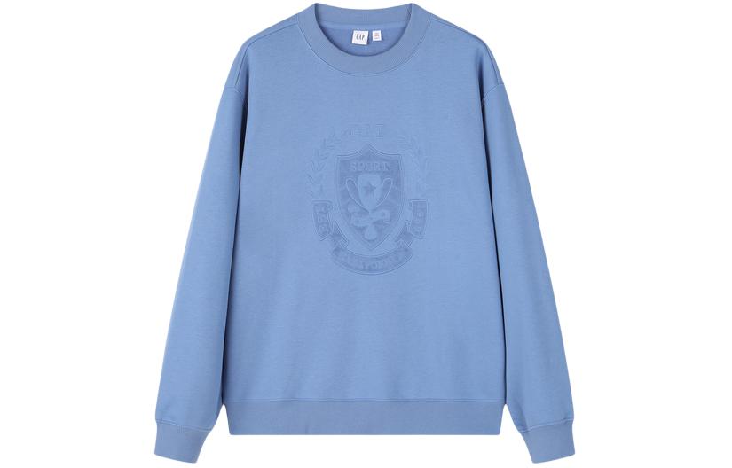 GAP Retro Casual Crewneck Pullover Sweatshirt Unisex Long Sleeve Relaxed Fit 885515