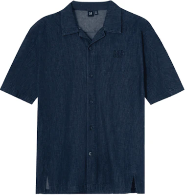 GAP Solid Short-Sleeve Shirt with Button and Side Slit 885844 Buy GAP Solid Short-Sleeve Shirt with Button and Side Slit 885844
